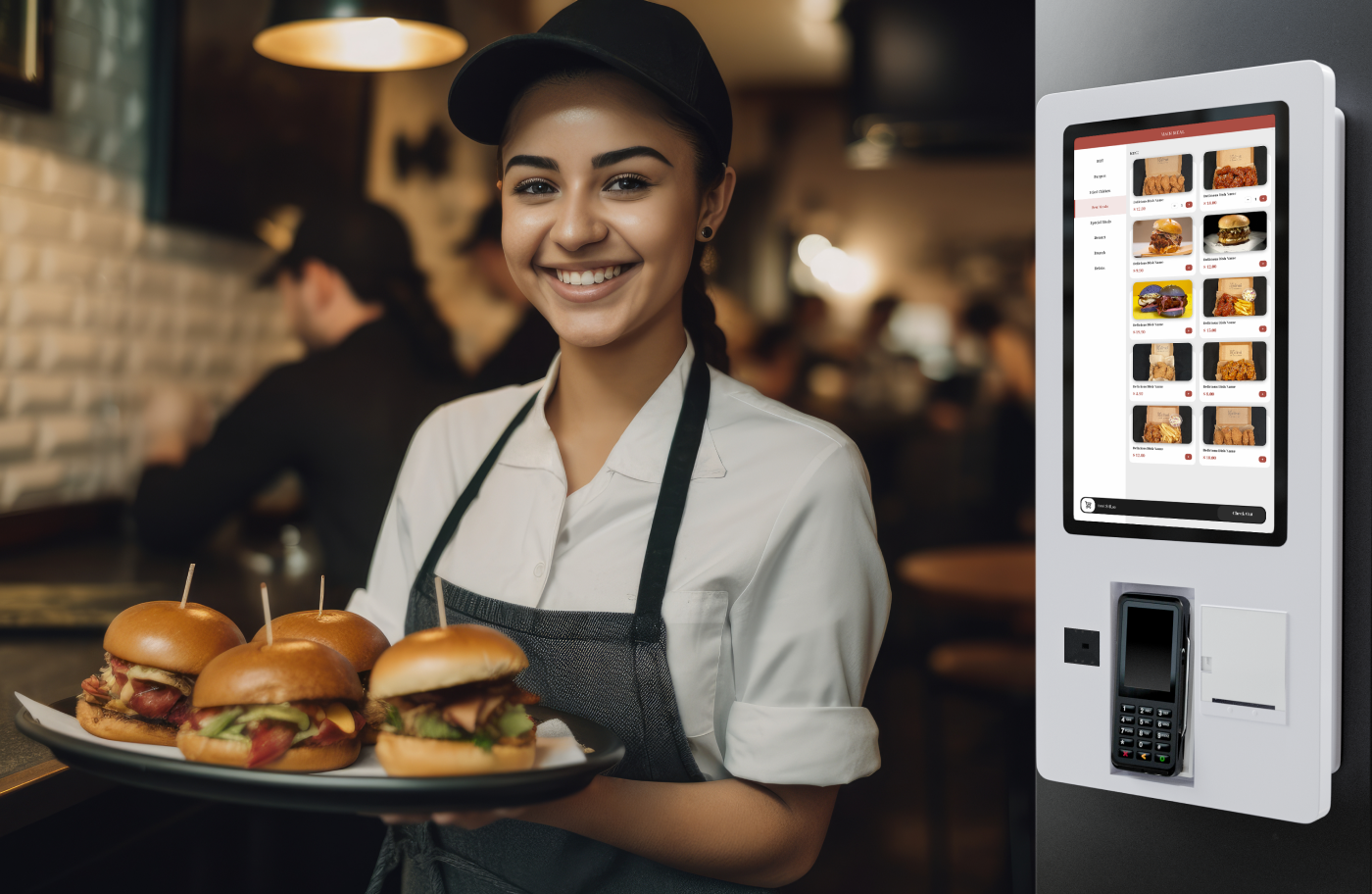 Lazygrid Self-service Kiosk
